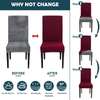 Lot de 6 housse chaise en Jersey thumb 0