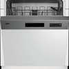 LAVE VAISSELLE BEKO SEMI ENCASTRABLE 13 COUVERTS A++ GRIS thumb 1