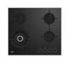 PLAQUE ENCASTRABLE 4FEUX BEKO 60X60 A GAZ NOIR CERAMIQUE thumb 1