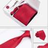 Coffret ensemble cravatte, boutton manchette et mouchoir thumb 8