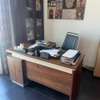 Bureau Angle avec Fauteuil et Armoire 2 Portes bois thumb 0