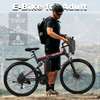 Varun vélo électrique pliant 26 noir rouge batterie amovible thumb 1