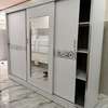 Armoire 4 portes bois  avec miroir central thumb 8