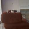 Ensemble canapés 3 places beige et marron design moderne thumb 1