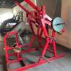 Machine squat jambes acier rouge capacité lourde thumb 1