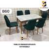 TABLE À MANGER 6 PLACES EXTENSIBLES thumb 1