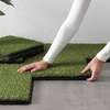 Fausse herbe synthétique tapis de gazon m2 thumb 1