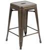 Tabouret vintage en métal thumb 0