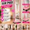 : Miroir sur Pied Rose avec Roulettes thumb 1