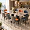 TABLE A MANGER EXTENSIBLE 8PLACES 160X200 GRIS thumb 0