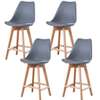 Lots de 4 tabourets style scandinave MALMÔ thumb 0