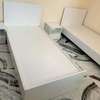 Armoire deux battants blanche en bois tres solide thumb 5