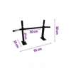 Barre de traction murale NOIR- Barre fixe thumb 2