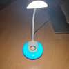 Lampe bureau LED tactile variateur couleur USB bleue thumb 1