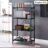Étagère cuisine en fer 4 niveau pliable thumb 0