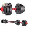 Set d'Haltères bitumineux 20kg et Kettlebells thumb 6