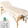 Table massage pliable couleur beige thumb 0