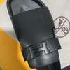 Claquettes HERMÈS noires thumb 2