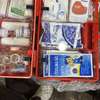 Trousse premiers secours voiture norme CE compacte rouge thumb 1
