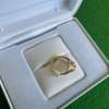 Bague superposée en or de 100mils avec un véritable diamant thumb 3