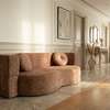 Canapé design  courbe compact avec coussins thumb 4