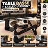 Table Basse Verre Fumé Noir • Salon Design thumb 1