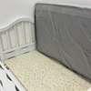 Berceau Bébé blanc avec rangement, moustiquaire et matelas thumb 2