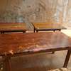 Lot de 6 tables en bois thumb 0