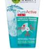 Garnier Pure Active Nettoyant Complet 3 en 1 150 ml thumb 1