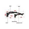 Barre de traction murale acier noir multiprises stable thumb 1