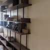 Bibliothèque bois et métal 250*27*220 cm thumb 1