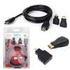 Câble Multifonction Haute vitesse Hdmi 3 en 1 thumb 3
