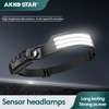 Akko Star - Lampe frontale LED à capteur, Batterie lithium thumb 8