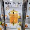 Fontaine à boisson 8L  avec support doré thumb 0