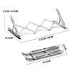 Support ordinateur pliable en alliage d'aluminium thumb 3
