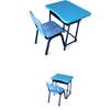 Table plastique avec chaise assise et dossier en plastique thumb 1