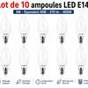 Lot de 10 ampoules LED THOMSON 6W E14 – Petit culot à visser thumb 0
