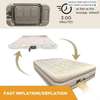 Matelas Gonflable 2 Places avec Oreillers Intégrés thumb 3