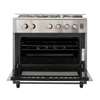 CUISINIERE TECNOLUX 5FEUX 80X60 A GAZ INOX TEC80 thumb 7