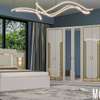 CHAMBRE A COUCHER ARMOIRE 6BATTANTS 5PIECES BEIGE MC628H thumb 1