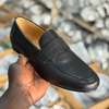 Mocassins cuir noir confort souple élégant thumb 4