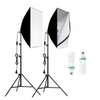 Kit softbox photo 2x softbox trépieds réglables thumb 1