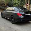 Mercedes C300 custom en c63 noir mat design sportif thumb 13