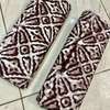 Tissu coton bleu motifs blancs 2 rouleaux thumb 5