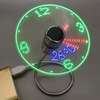 MINI-VENTILATEUR USB  AVEC HORLOGE LED thumb 0