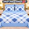 Drap pakistanais 100% coton double motif floral thumb 8