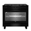 CUISINIERE 5FEUX BEKO 90X60 A GAZ NOIR BGGR11225GB thumb 3