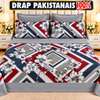 Drap pakistanais 100% coton double motif floral thumb 7