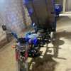 Super Moto tricycle utilitaire bleu grande benne thumb 2