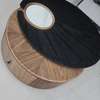 Table basse bois ronde pivotante avec miroir thumb 0
